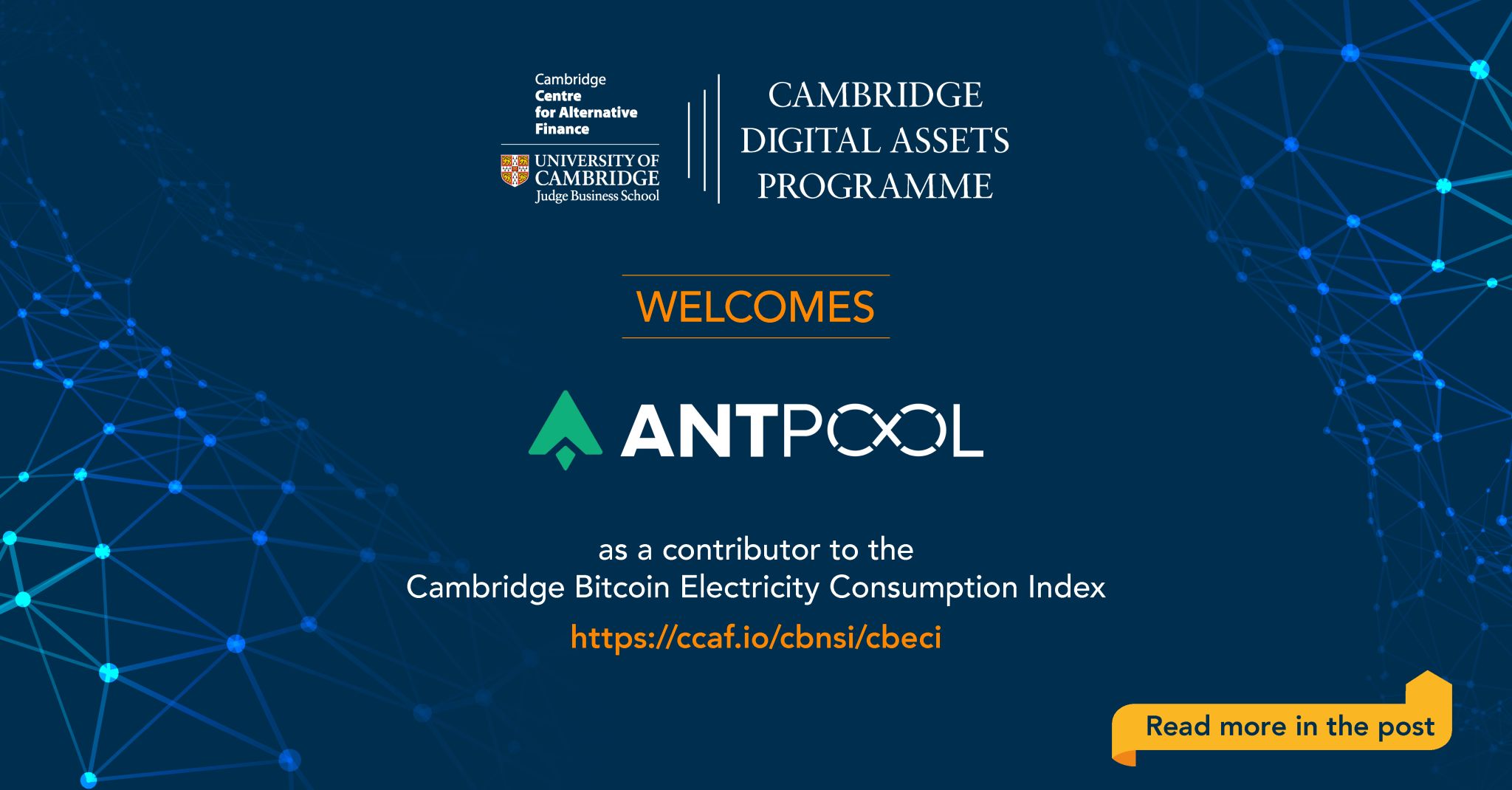 ANTPOOL Collaborates with Cambridge Centre for Alternative Finance in CBECI  research - powlib